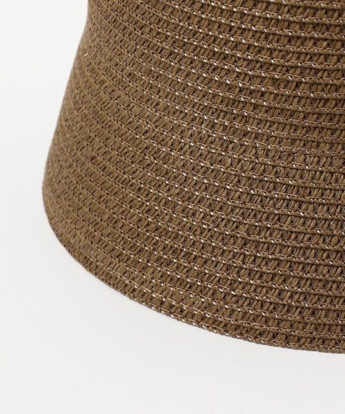 Ray BEAMS（レイビームス）の「Ray BEAMS / ペーパー ハット（ハット・レディース・ブラック/ブラウン・ONE SIZE）」の17枚目の写真