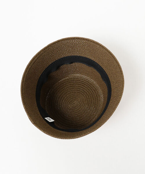 Ray BEAMS（レイビームス）の「Ray BEAMS / ペーパー ハット（ハット・レディース・ブラック/ブラウン・ONE SIZE）」の18枚目の写真