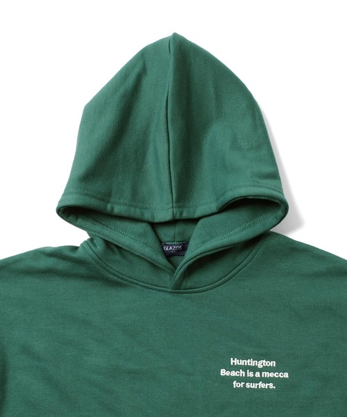 GLAZOS（グラソス）の「裏毛・ロゴプリントプルパーカー【セットアップ対応】（パーカー・キッズ・オレンジ/ブルー/グリーン・140cm/130cm/170cm/160cm/150cm）」の9枚目の写真