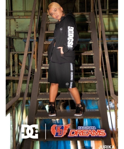 DC(ディーシー)の「DC/ディーシー ラインパンツ トラックパンツ ショーツ DWS221030(その他パンツ・メンズ・ブラック系その他/ブラック・L/M/XL)」の7枚目の写真