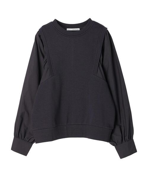 Green　Parks（グリーンパークス）の「・ELENCARE DUE ウラケ×フハクプルオーバー（Tシャツ/カットソー・レディース・イエロー/オフホワイト/オレンジ/チャコールグレー・FREE）」の6枚目の写真