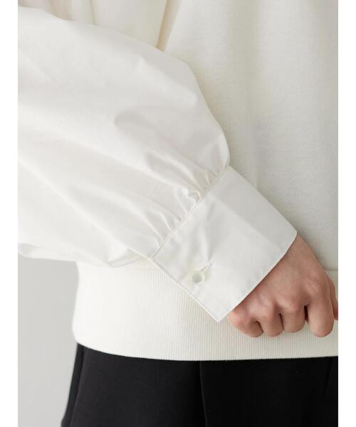 Green　Parks（グリーンパークス）の「・ELENCARE DUE ウラケ×フハクプルオーバー（Tシャツ/カットソー・レディース・イエロー/オフホワイト/オレンジ/チャコールグレー・FREE）」の16枚目の写真