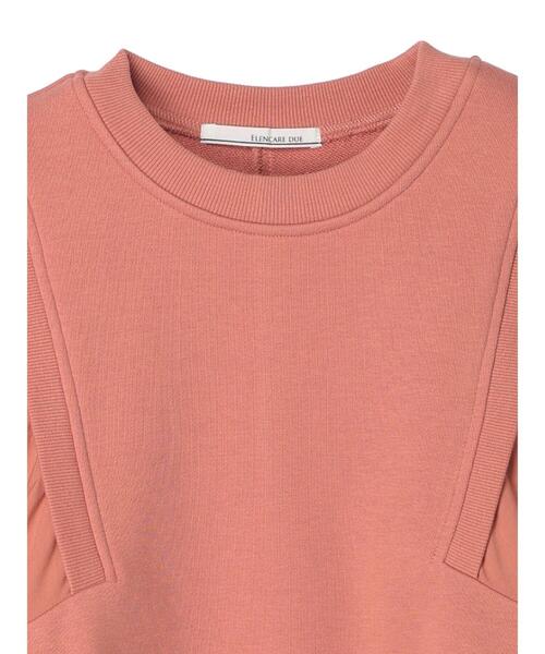 Green　Parks（グリーンパークス）の「・ELENCARE DUE ウラケ×フハクプルオーバー（Tシャツ/カットソー・レディース・イエロー/オフホワイト/オレンジ/チャコールグレー・FREE）」の22枚目の写真