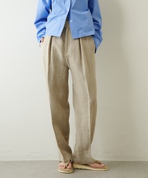 リネンレイヤードパンツ