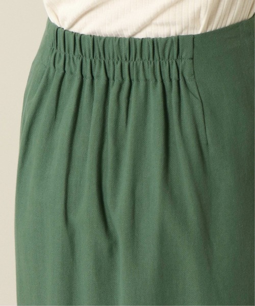 notch.（ノッチ）の「リネンライクIラインスカート（スカート・レディース・ブラック/ライム/グリーン・M/TM）」の15枚目の写真