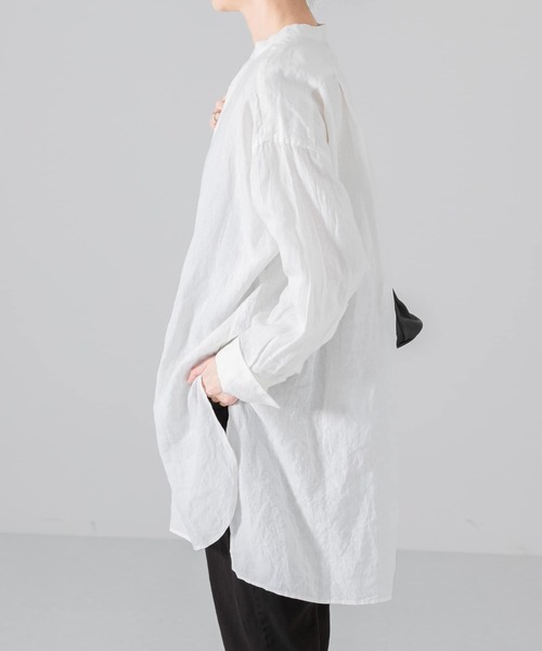 かぐれ（カグレ）の「リネンチュニックシャツ（チュニック）」 - WEAR