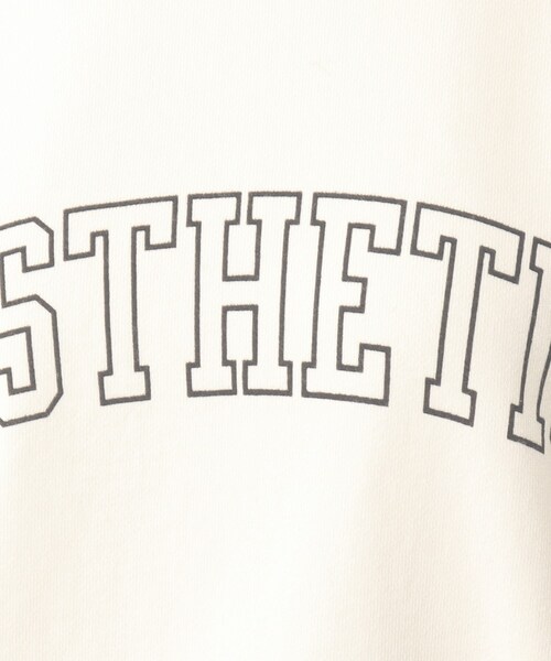 UNTITLED（アンタイトル）の「◆【STORY掲載】裏毛ロゴスウェット＜洗える＞（スウェット・レディース・グレー/オフホワイト/グリーン・02/00/44/48/04）」の12枚目の写真