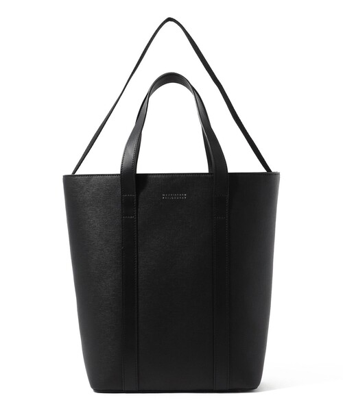 マッキントッシュ サフィアーノレザー トートバッグ ブラック ビジネス