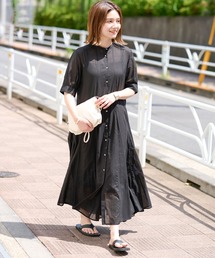 JOURNAL STANDARD | ボイルハーフスリーブワンピース(ワンピース)