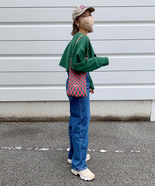 MLI'A(エムリア)の「スナップボタン/リブカーディガン(セットアップ対応)(カーディガン/ボレロ・レディース・ブラック/グリーン/オレンジ/ブルー/アイボリー/ホワイト×ネイビー・M)」の13枚目の写真