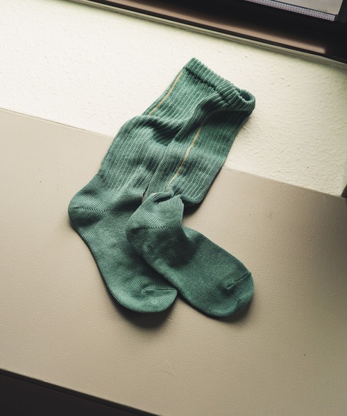 Kastane（カスタネ）の「バックラインソックス（ソックス/靴下・レディース・ライトグレー/サックスブルー/アイボリー/イエロー/ピンク・FREE）」の4枚目の写真