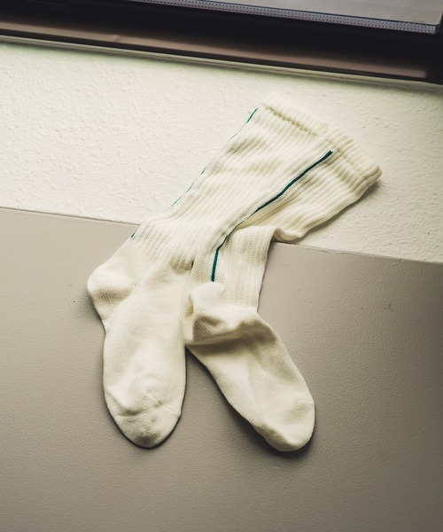 Kastane（カスタネ）の「バックラインソックス（ソックス/靴下・レディース・ライトグレー/サックスブルー/アイボリー/イエロー/ピンク・FREE）」の2枚目の写真