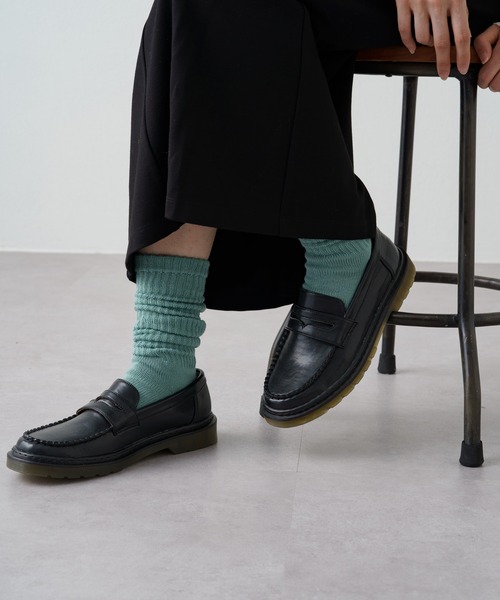 Kastane（カスタネ）の「バックラインソックス（ソックス/靴下・レディース・ライトグレー/サックスブルー/アイボリー/イエロー/ピンク・FREE）」の8枚目の写真