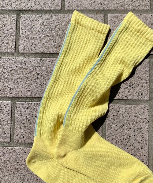 Kastane（カスタネ）の「バックラインソックス（ソックス/靴下・レディース・ライトグレー/サックスブルー/アイボリー/イエロー/ピンク・FREE）」の13枚目の写真