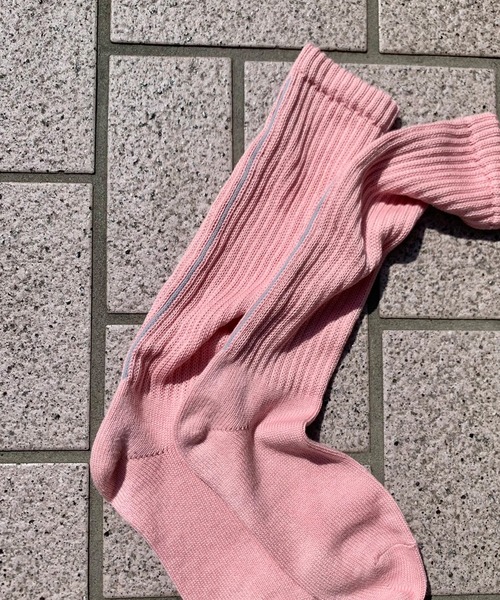 Kastane（カスタネ）の「バックラインソックス（ソックス/靴下・レディース・ライトグレー/サックスブルー/アイボリー/イエロー/ピンク・FREE）」の14枚目の写真