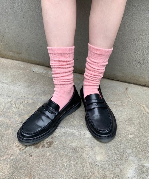 Kastane（カスタネ）の「バックラインソックス（ソックス/靴下・レディース・ライトグレー/サックスブルー/アイボリー/イエロー/ピンク・FREE）」の15枚目の写真