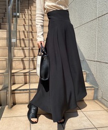 one after another NICE CLAUP | バックレースアップフレアロングスカート(スカート)