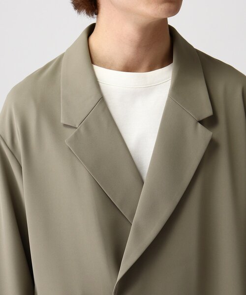 tk.TAKEO KIKUCHI（ティーケータケオキクチ）の「◆フロントカケカエシャツジャケット（テーラードジャケット・メンズ・ブラック/ブルー/サンドベージュ・01/02/03）」の16枚目の写真