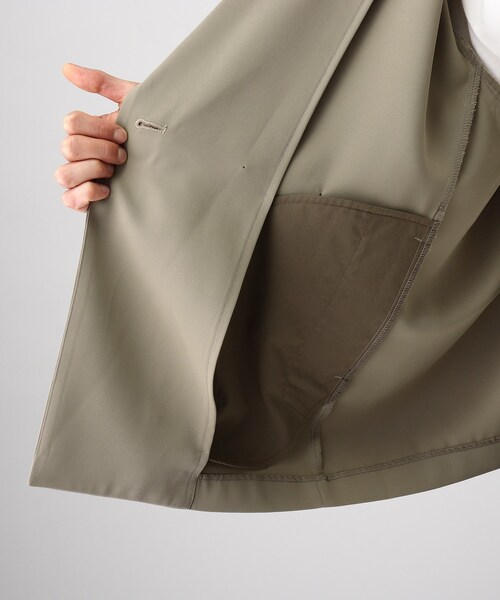 tk.TAKEO KIKUCHI（ティーケータケオキクチ）の「◆フロントカケカエシャツジャケット（テーラードジャケット・メンズ・ブラック/ブルー/サンドベージュ・01/02/03）」の9枚目の写真