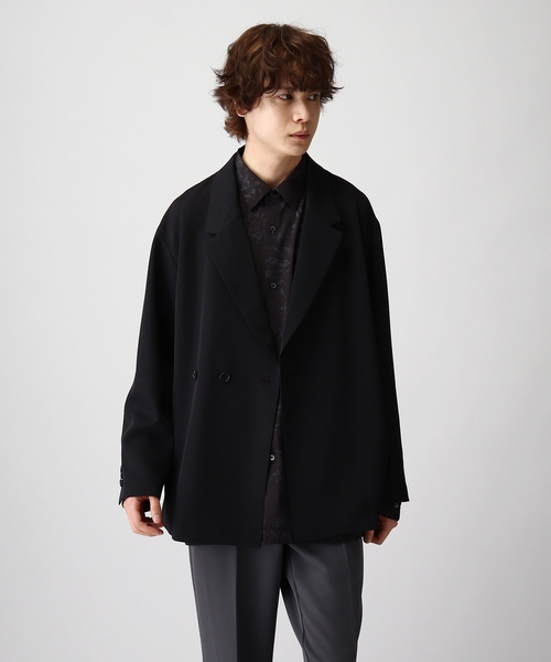 tk.TAKEO KIKUCHI（ティーケータケオキクチ）の「◆フロントカケカエシャツジャケット（テーラードジャケット・メンズ・ブラック/ブルー/サンドベージュ・01/02/03）」の20枚目の写真