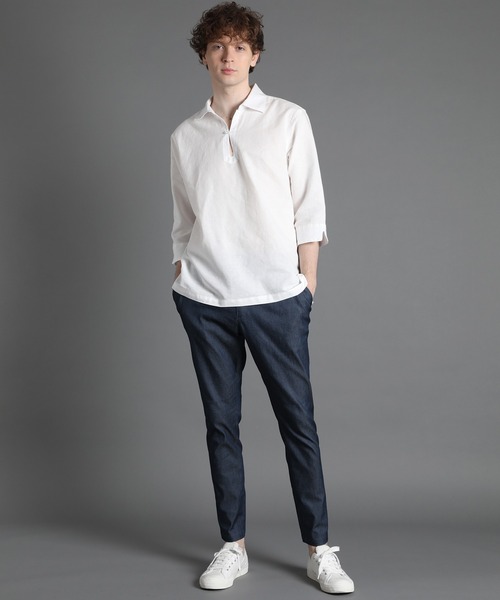 LANVIN en Bleu（ランバンオンブルー）の「スーパーストレッチ デニム 
