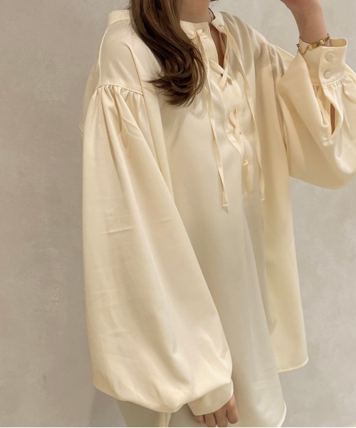 アパルトモン⭐︎チュニック⭐︎レースアップ L'Appartement Lace