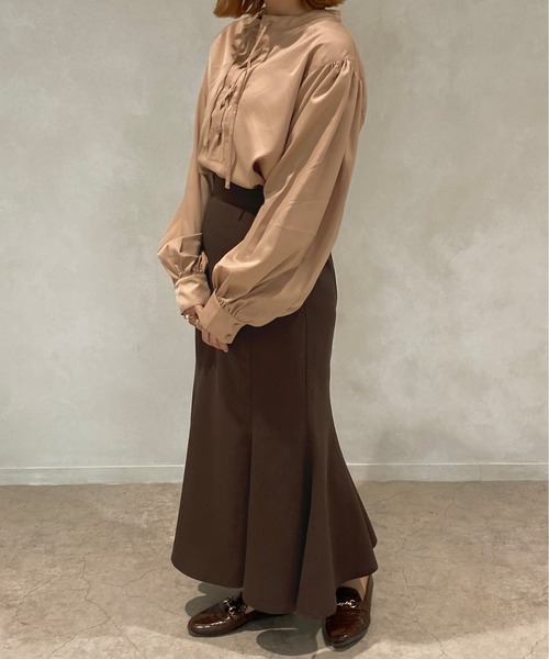 apres jour clair(アプレジュールクレア)の「【apres jour clair】フロントレースアップチュニック【ZOZOTOWN限定アイテム】(シャツ/ブラウス・レディース・オレンジ系その他/コーラル/アイボリー/ベージュ・フリー/X-LARGE)」の20枚目の写真