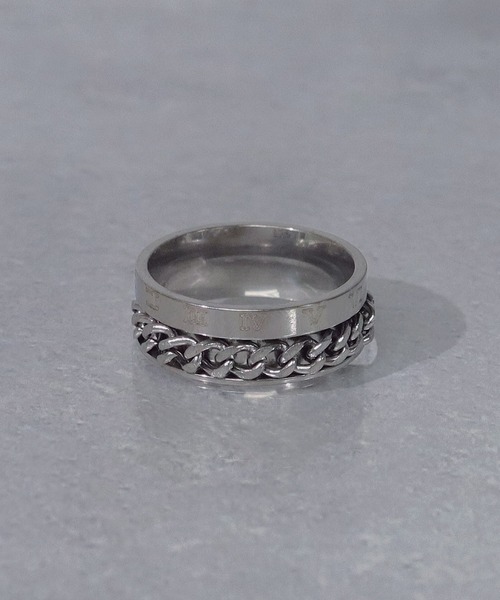 SBG（エスビー）の「SBG ステンレスデザインリング（リング・メンズ・A/B/C/D/E/F/G/R/J/H/T/M/S/Q/O/K/I/P/N/L/その他9/X/Y/Z/その他2/その他7/その他8/U/V/W/その他4/その他3/その他1・16号/18号）」の9枚目の写真