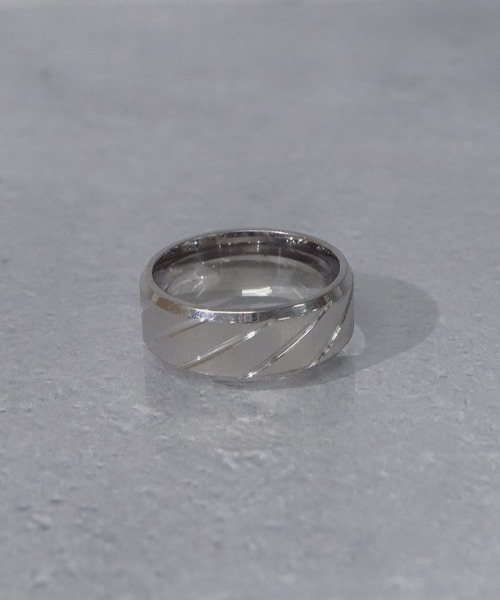 SBG（エスビー）の「SBG ステンレスデザインリング（リング・メンズ・A/B/C/D/E/F/G/R/J/H/T/M/S/Q/O/K/I/P/N/L/その他9/X/Y/Z/その他2/その他7/その他8/U/V/W/その他4/その他3/その他1・16号/18号）」の16枚目の写真