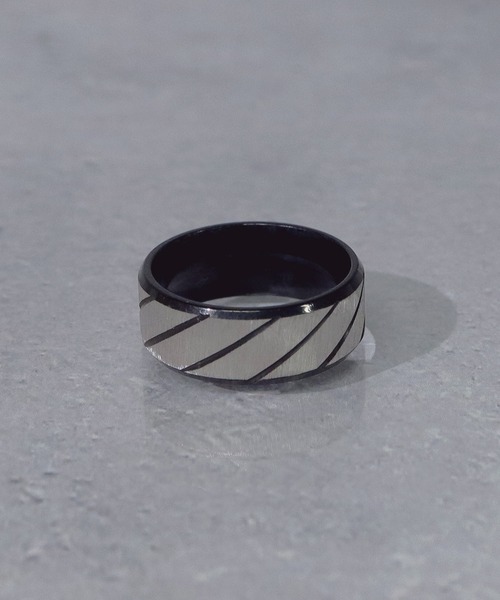 SBG（エスビー）の「SBG ステンレスデザインリング（リング・メンズ・A/B/C/D/E/F/G/R/J/H/T/M/S/Q/O/K/I/P/N/L/その他9/X/Y/Z/その他2/その他7/その他8/U/V/W/その他4/その他3/その他1・16号/18号）」の17枚目の写真