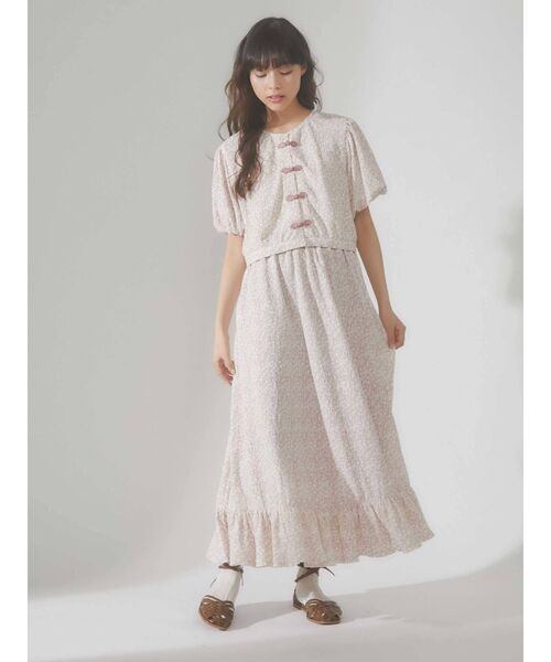 merry jenny(メリージェニー)の「メッシュレースアップshoes(パンプス・レディース・ブラック/オレンジ/ベージュ・MEDIUM/LARGE)」の5枚目の写真