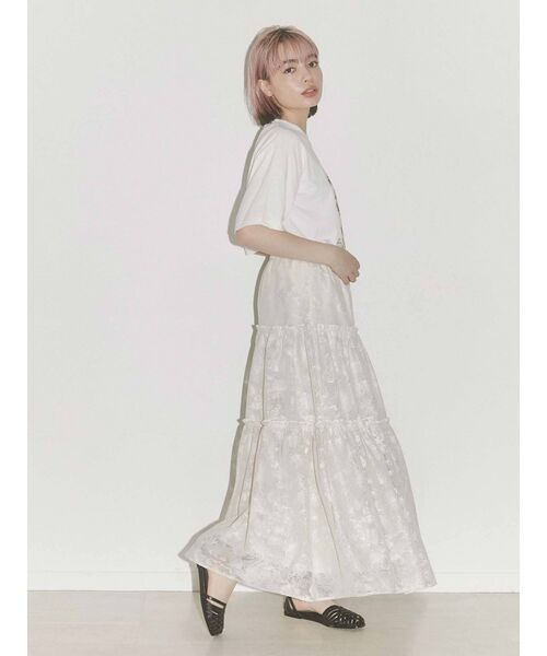 merry jenny(メリージェニー)の「メッシュレースアップshoes(パンプス・レディース・ブラック/オレンジ/ベージュ・MEDIUM/LARGE)」の9枚目の写真