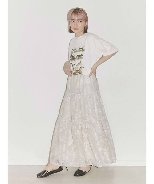 merry jenny(メリージェニー)の「メッシュレースアップshoes(パンプス・レディース・ブラック/オレンジ/ベージュ・MEDIUM/LARGE)」の10枚目の写真