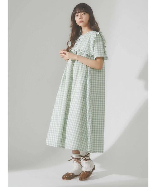 merry jenny(メリージェニー)の「メッシュレースアップshoes(パンプス・レディース・ブラック/オレンジ/ベージュ・MEDIUM/LARGE)」の14枚目の写真