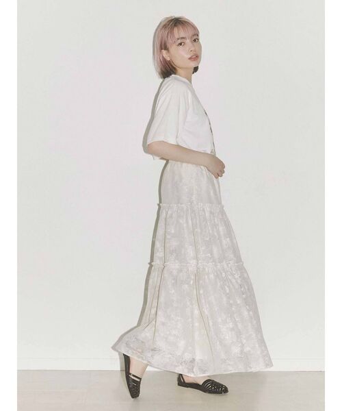 merry jenny(メリージェニー)の「メッシュレースアップshoes(パンプス・レディース・ブラック/オレンジ/ベージュ・MEDIUM/LARGE)」の20枚目の写真