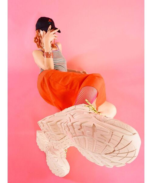 FILA（フィラ）の「FILA スニーカー【コラボ】（スニーカー・レディース・オフホワイト・24.5/23.5/22.5/25.5）」の12枚目の写真