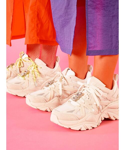 FILA（フィラ）の「FILA スニーカー【コラボ】（スニーカー・レディース・オフホワイト・24.5/23.5/22.5/25.5）」の13枚目の写真