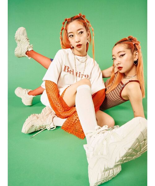 FILA（フィラ）の「FILA スニーカー【コラボ】（スニーカー・レディース・オフホワイト・24.5/23.5/22.5/25.5）」の21枚目の写真