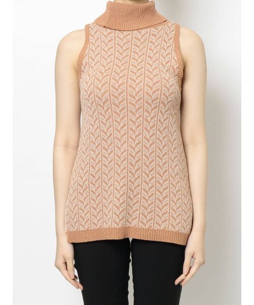 RESEXXY（リゼクシー）の「ハイネックアメスリニットトップス（ニット/セーター・レディース・ベージュ/ブラック/その他1・FREE）」の21枚目の写真