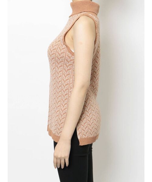 RESEXXY（リゼクシー）の「ハイネックアメスリニットトップス（ニット/セーター・レディース・ベージュ/ブラック/その他1・FREE）」の22枚目の写真