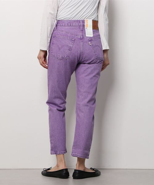Levis Fresh 501 リーバイスフレッシュ デニム パープル 野菜タブ 501® Original Cropped Women's Jeans - Purple | Levi's® US