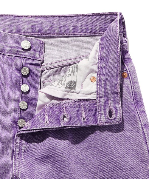 Levi's(リーバイス)の「LEVI'S(R) FRESH 501(R) CROP YD BOTANICAL LAVENDER(デニムパンツ・レディース・マルチ・28inch/24inch/25inch/26inch/27inch/23inch)」の19枚目の写真