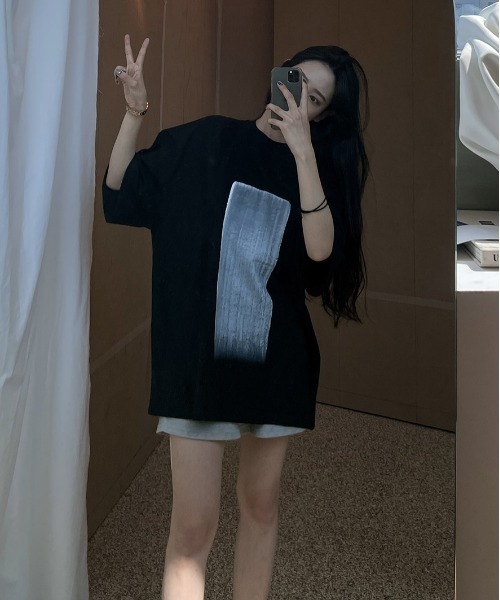 ASCLO(エジュクロ)の「ASCLO Custom Paint Short Sleeve T Shirt(Tシャツ/カットソー・メンズ・ホワイト/ブラック・FREE)」の14枚目の写真
