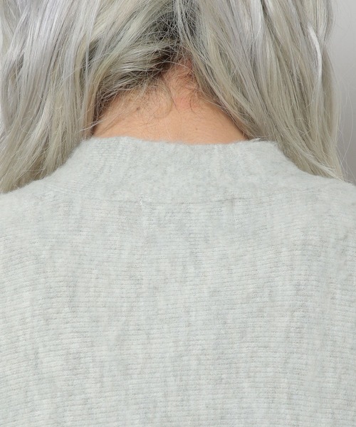 VIVASTUDIO（ビバスタジオ）の「【UNISEX】vivastudio／BRUSHED CARDIGAN　2277056（カーディガン/ボレロ・メンズ・ライトブルー・MEDIUM）」の11枚目の写真