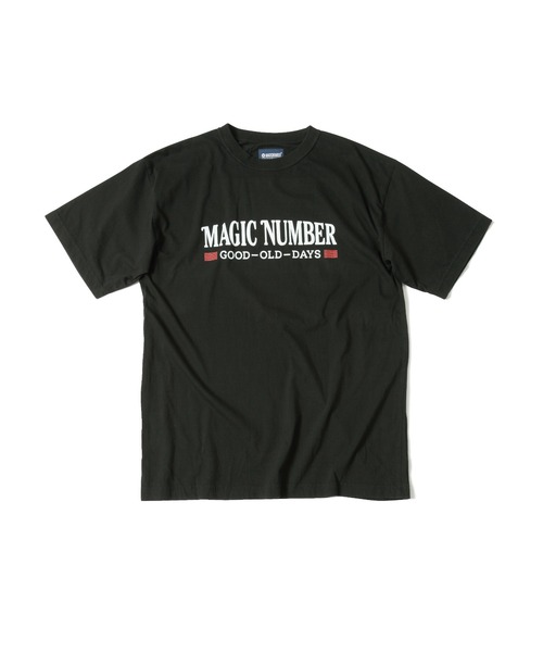 MAGIC NUMBER（マジック ナンバー）の「【MAGIC NUMBER】GOOD OLD DAYS S/S TEE-SHIRT(REGULAR FIT)（Tシャツ/カットソー・メンズ・ホワイト/ブラック・MEDIUM/LARGE/X-LARGE）」の2枚目の写真