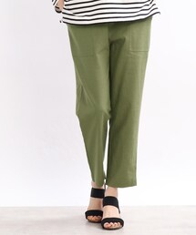 SHOO・LA・RUE | 綿麻イージーベイカーパンツ【藤本美貴さん着用】(その他パンツ)