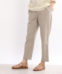 SHOO・LA・RUE | 綿麻イージーベイカーパンツ【藤本美貴さん着用】(その他パンツ)