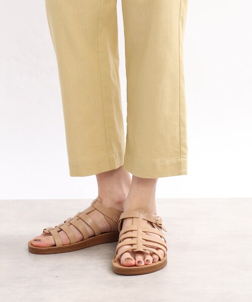 SHOO・LA・RUE(シューラルー)の「◆【洗える/綿麻】イージーベイカーパンツ(その他パンツ・レディース・チャコールグレー/オリーブ/イエロー/ライトベージュ/ピンク系/ブルー・04/03/02)」の12枚目の写真