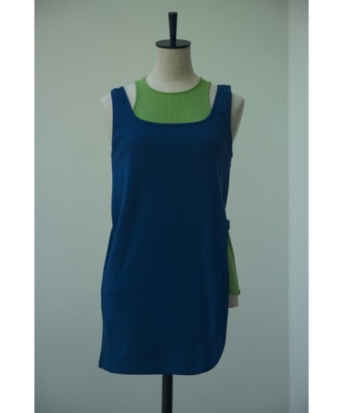 BLACK BY MOUSSY（ブラックバイマウジー）の「manyway tanktop（メニ―ウェイタンクトップ）（タンクトップ・レディース・ブラック/ネイビー/ベージュ・FREE）」の3枚目の写真