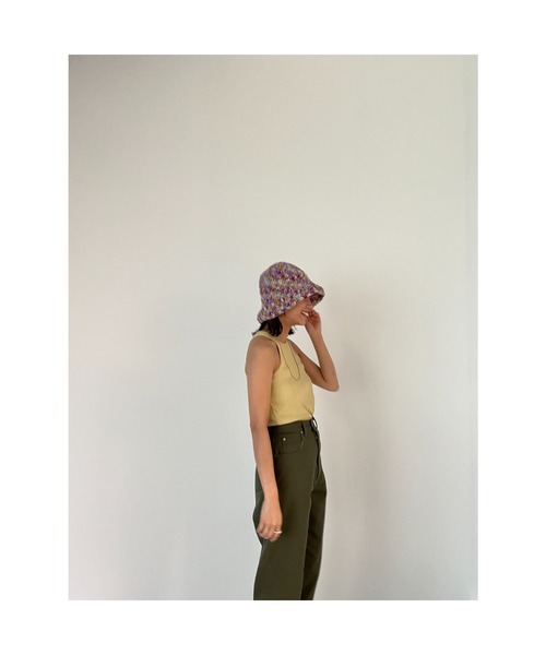 BLACK BY MOUSSY（ブラックバイマウジー）の「manyway tanktop（メニ―ウェイタンクトップ）（タンクトップ・レディース・ブラック/ネイビー/ベージュ・FREE）」の6枚目の写真